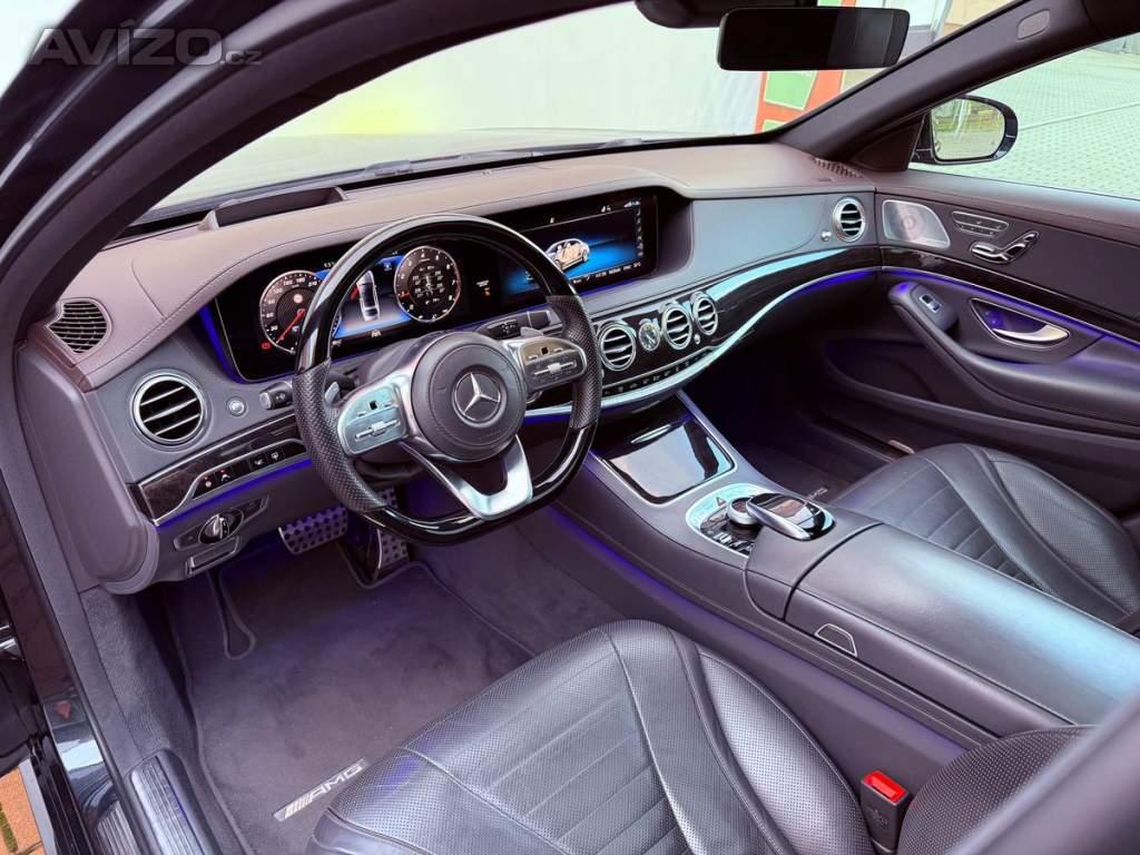 Foto inzerátu Mercedes-Benz S 400d 4Matic, ČR, AMG, HeadUP