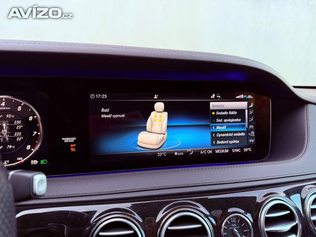 Foto inzerátu Mercedes-Benz S 400d 4Matic, ČR, AMG, HeadUP