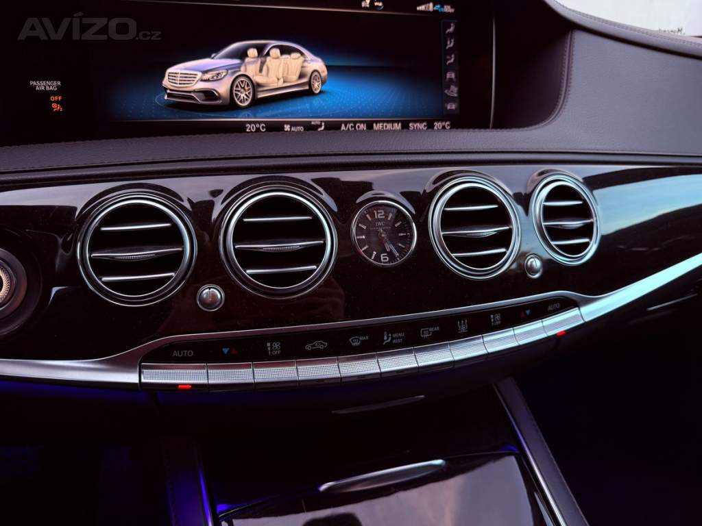 Foto inzerátu Mercedes-Benz S 400d 4Matic, ČR, AMG, HeadUP