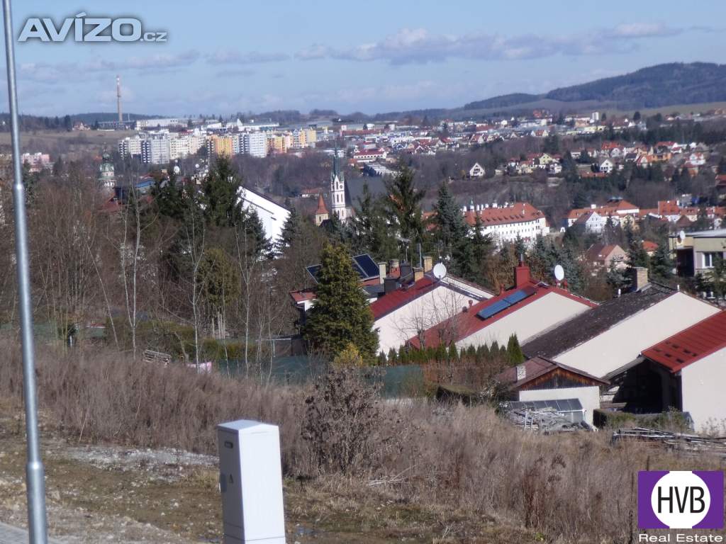 Foto inzerátu Pozemek stavební 451 m2, sítě, staveb. povolení, řadový dům Český Krumlov - Plešivec