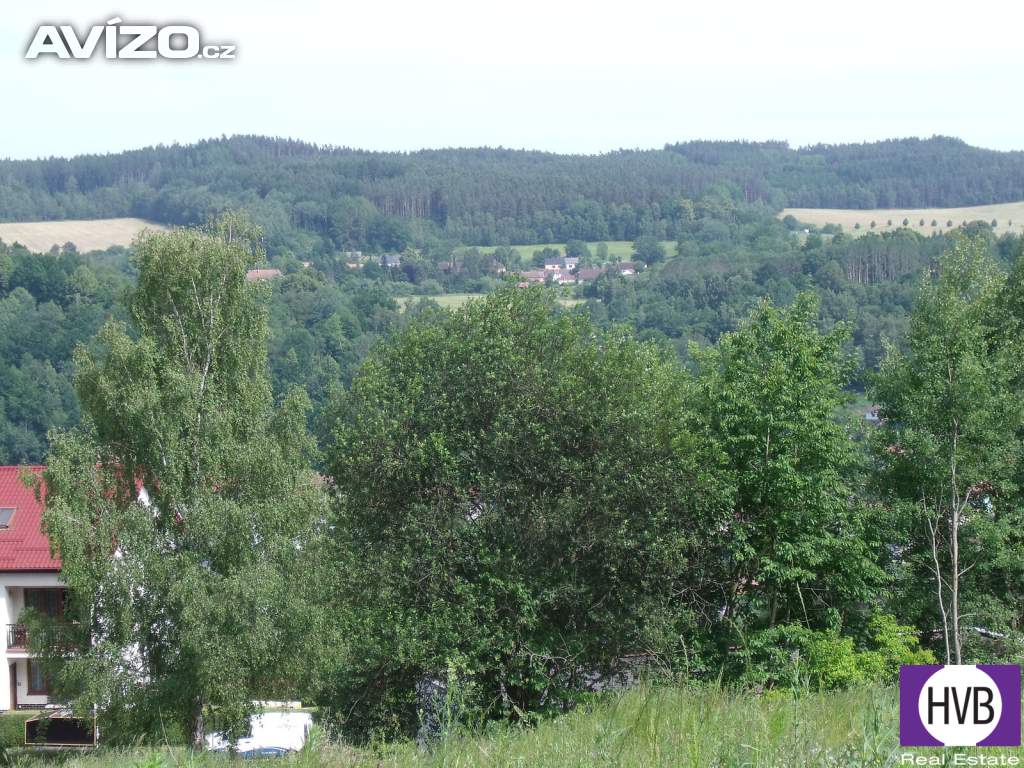 Foto inzerátu Pozemek stavební 451 m2, sítě, staveb. povolení, řadový dům Český Krumlov - Plešivec