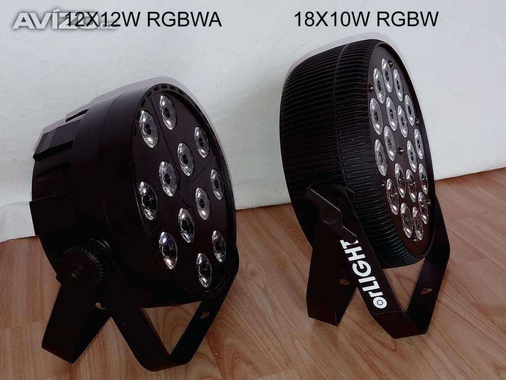 Foto inzerátu LED PAR reflektor OrLIght 18x10 RGBW HD METAL PowerCon RGBWA UV