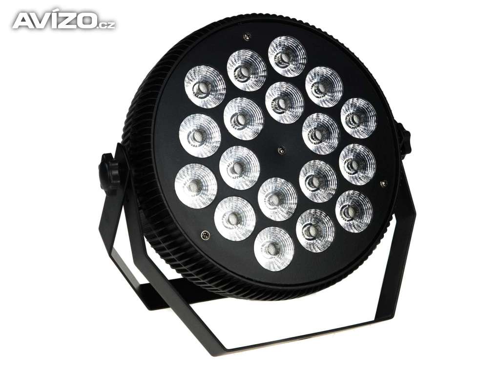 LED PAR reflektor OrLight 18x10 RGBW HD METAL PowerCon RGBWA UV