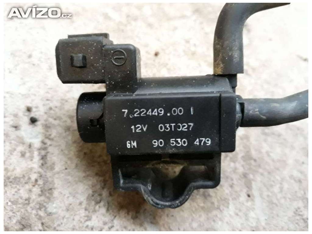 Ventil tlaku Opel Signum Vectra C,Zafira,Astra G 1,8 16V 03-05