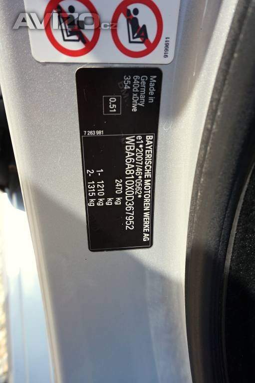 Foto inzerátu BMW Xdrive M-paket 640D Xdrive 230