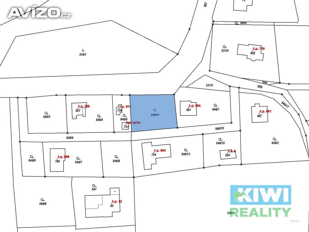 Foto inzerátu Prodej, stavební pozemek, 944 m2, Prostřední Bludovice