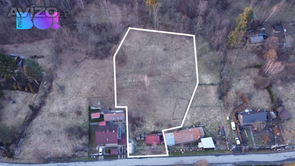 Prodej stavebního pozemku 3055 m², Rusava
