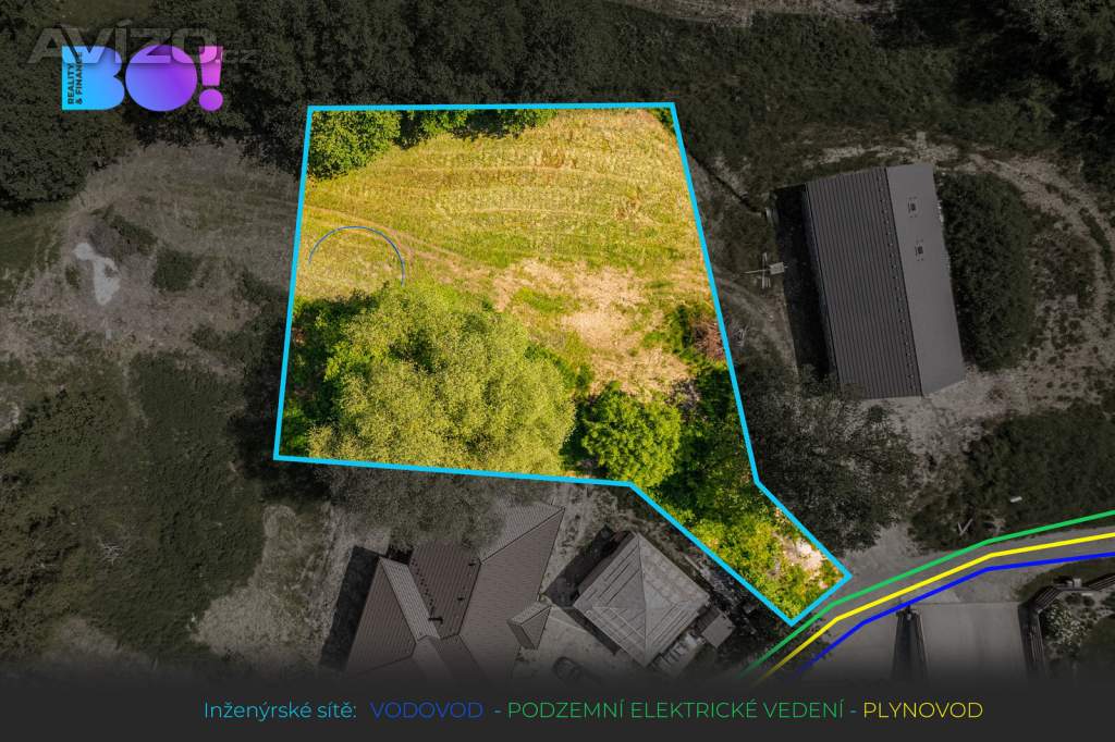 Prodej pozemku, 1 200 m², Oldřichovice - Třinec