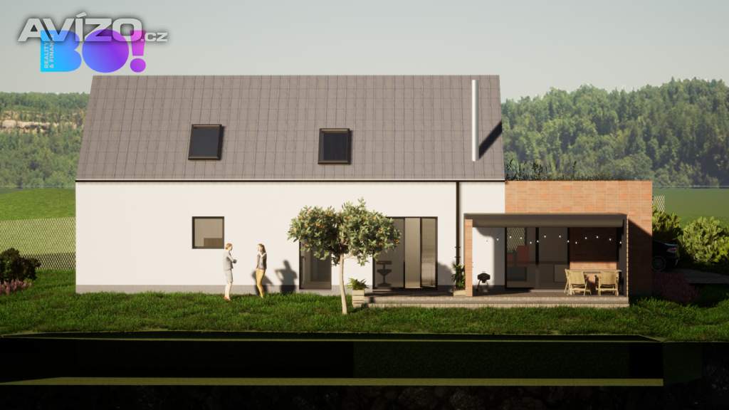 Palkovice, prodej stavebního pozemku 952 m2 s projektem a stavebním povolením