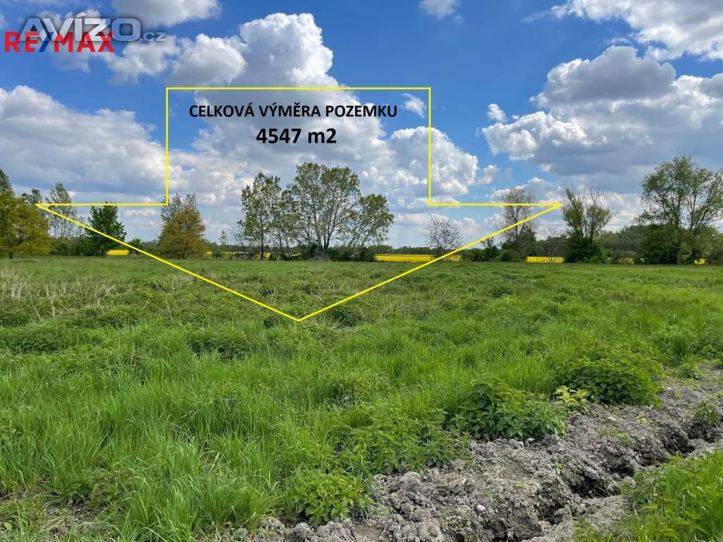 Prodej zemědělského pozemku 4547 m², Olomouc - Chomoutov
