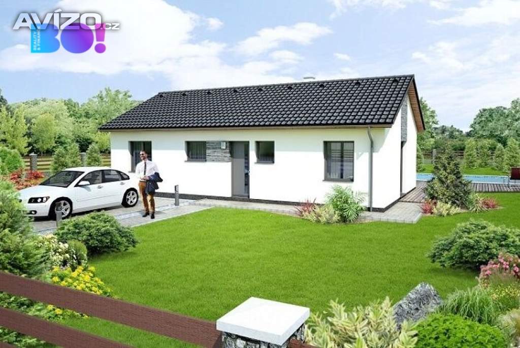 Prodej stavebního pozemku s realizací rodinného domu 4+kk, 108 m2, pozemek 2207 m², Týn nad Bečvou