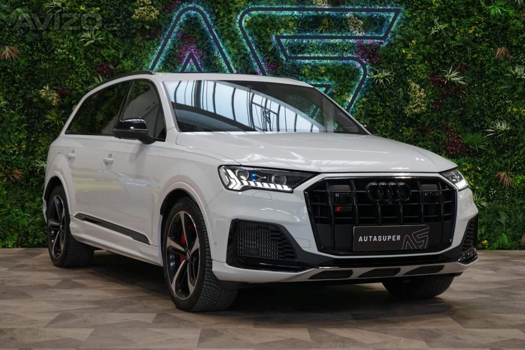 Audi SQ7 TDI Laser Nez.Top 7-Míst Tažné