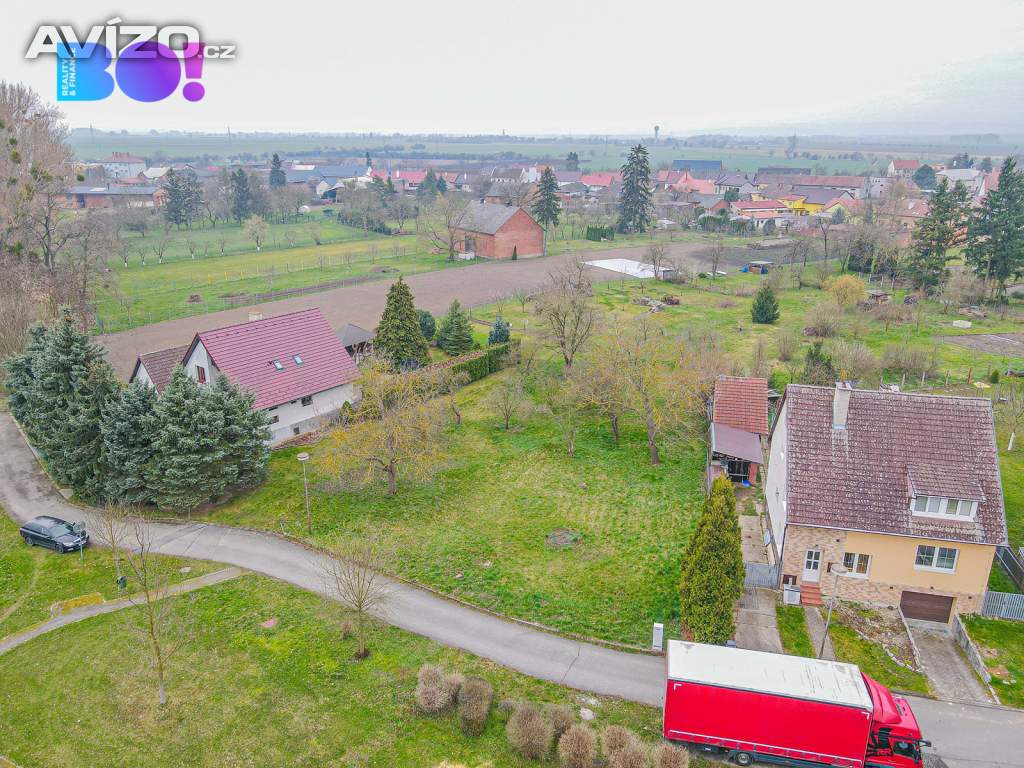 Prodej stavebního pozemku 750 m², Žalkovice okr. Kroměříž