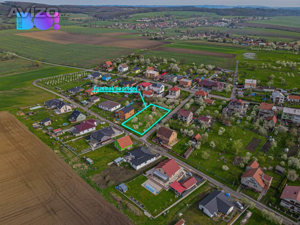 Prodej stavebního pozemku 1167 m², Rakov u Hranic