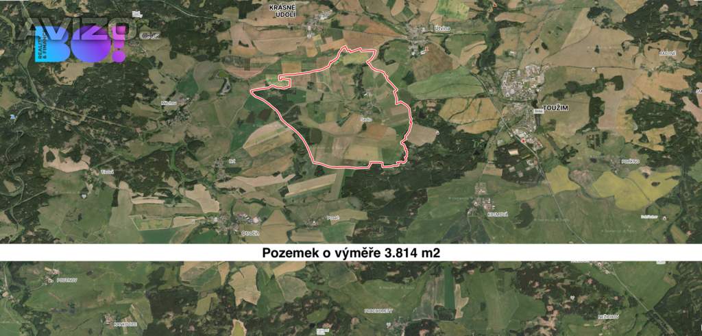 Prodej zemědělského pozemku, 3814 m2, Sedlo u Toužimi