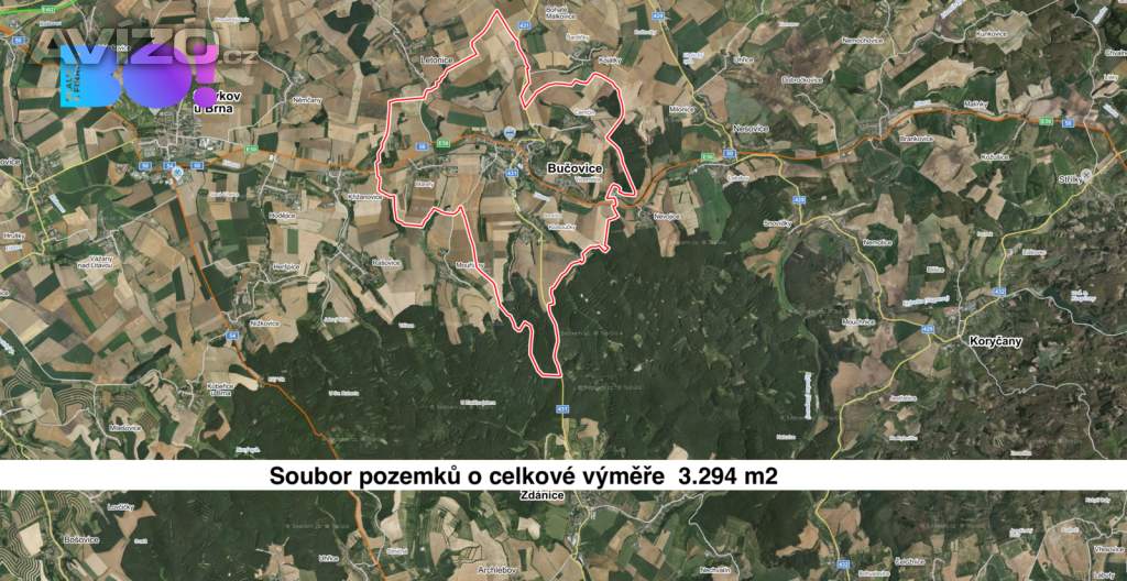 Prodej pole, 3294 m², Bučovice