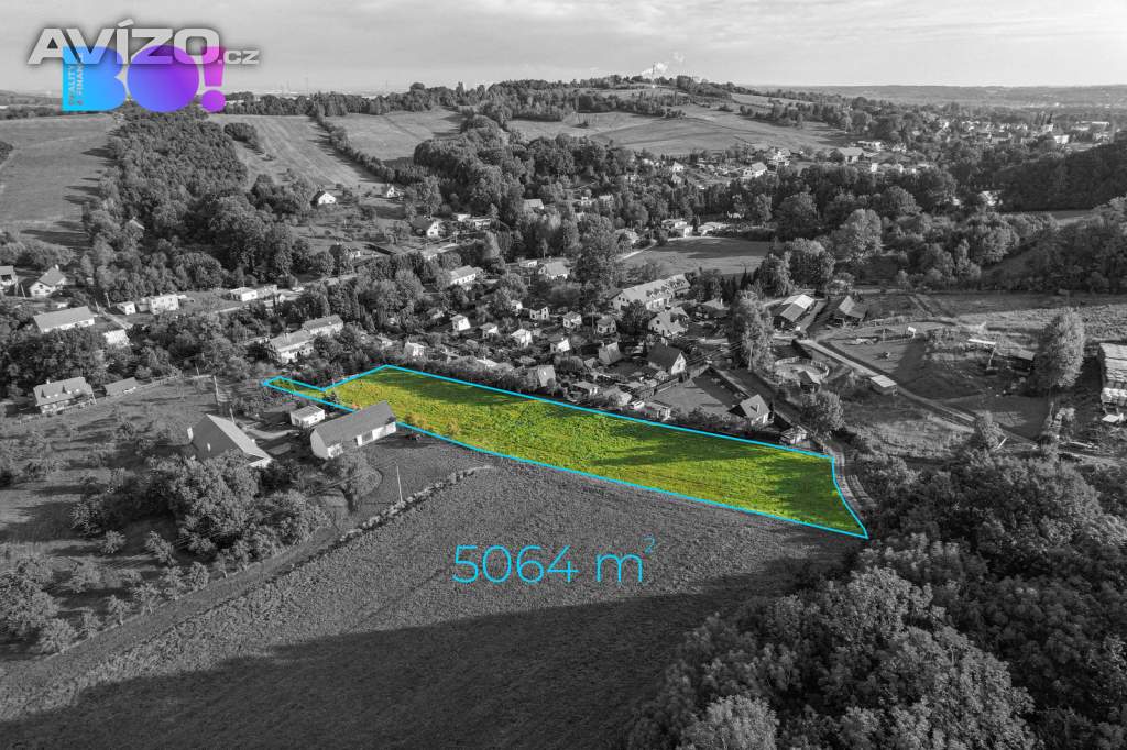 Prodej stavebního pozemku, 5 064 m², Staříč