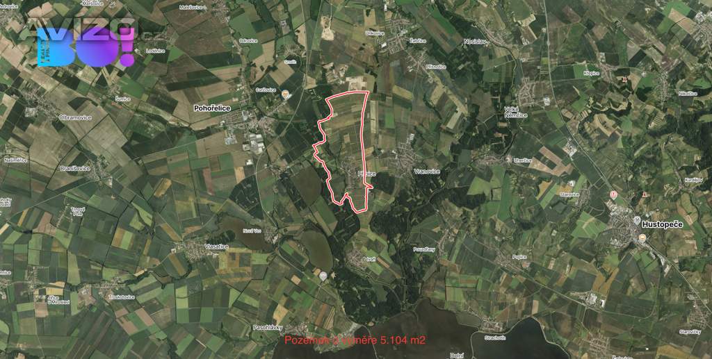 Prodej pole, 5104 m², Kudlovice