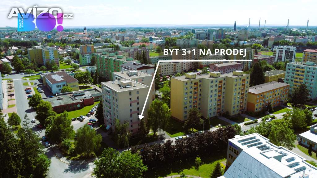 Prodej bytu 3+1, 73 m², ul. U Výstaviště, Přerov - Přerov I-Město