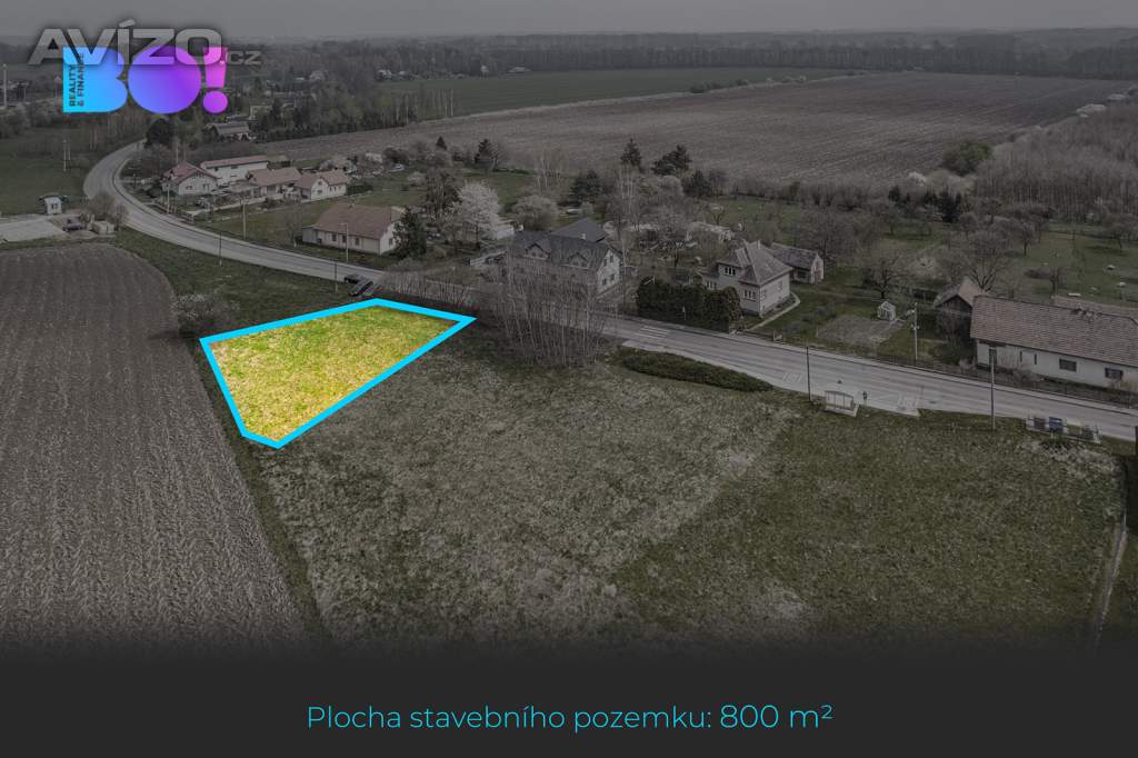 Prodej stavebního pozemku, 800 m², Hladké Životice