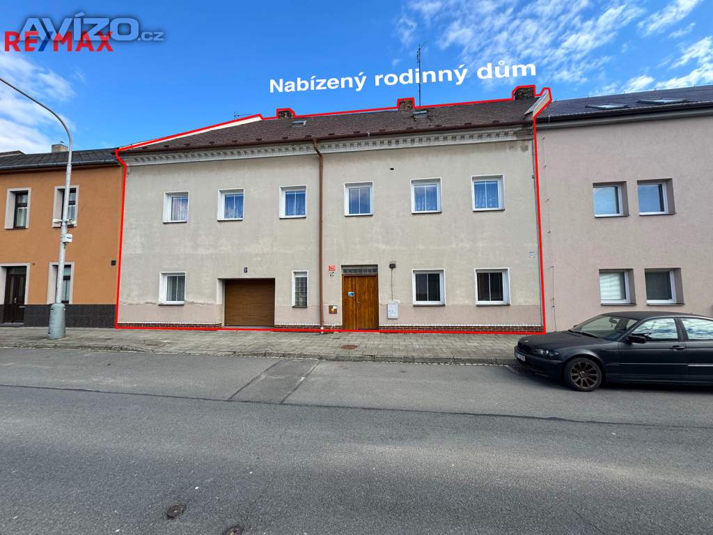 Prodej atypického rodinného domu s garáží a zahradou 666 m2, Libušina, Olomouc - Bělidla