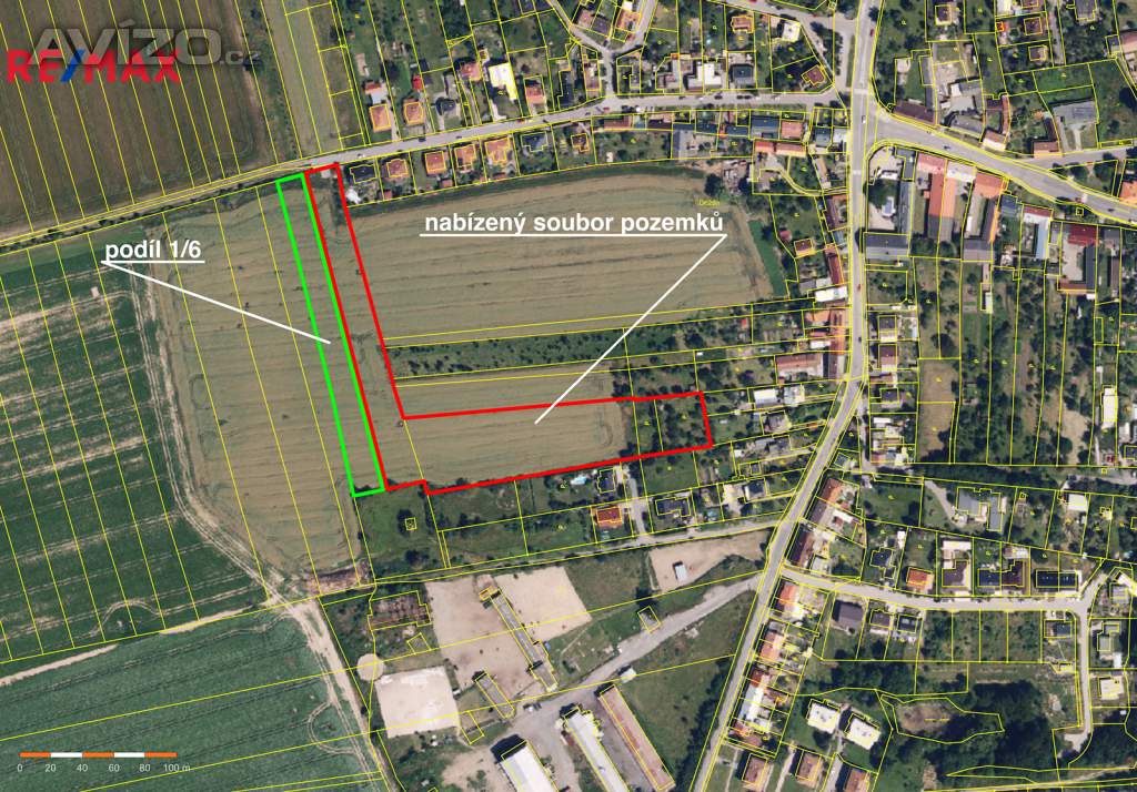 Prodej souboru pozemků, 12 631m2, Olomouc -  Droždín