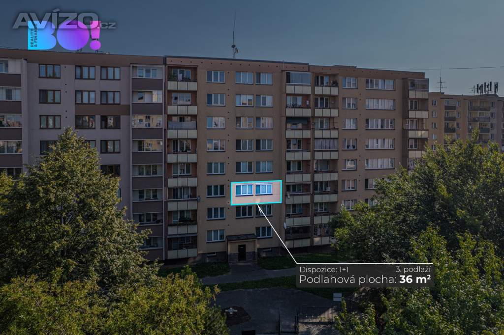 Prodej bytu 1+1, 36 m², ul. Josefa Brabce, Moravská Ostrava