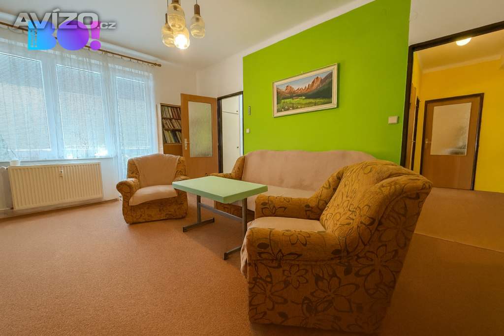 Prodej bytu 2+1, 49 m² v centrum Opavy s krásný výhledem na náměstí Republiky