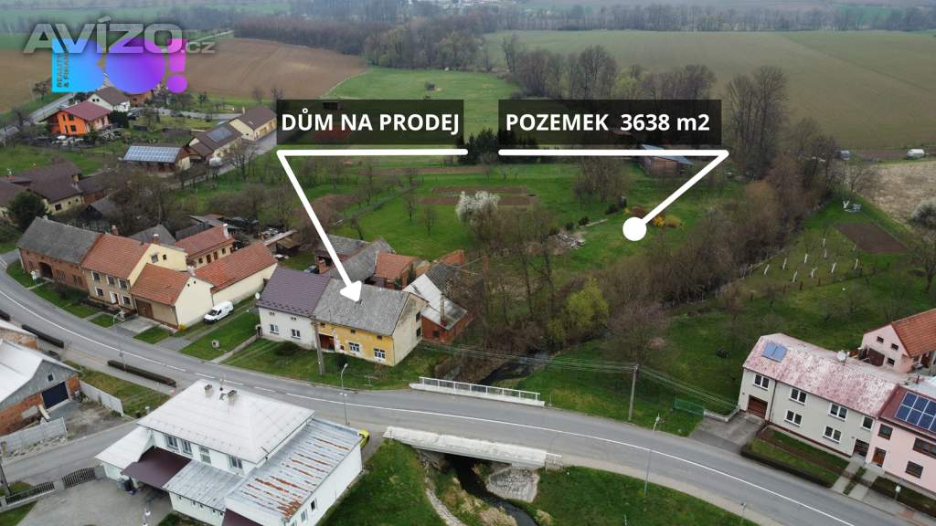 Prodej rodinného domu, 3 638 m², Blazice