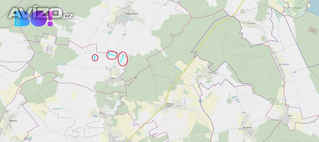 Foto inzerátu Prodej pole, 31320 m², Lipec