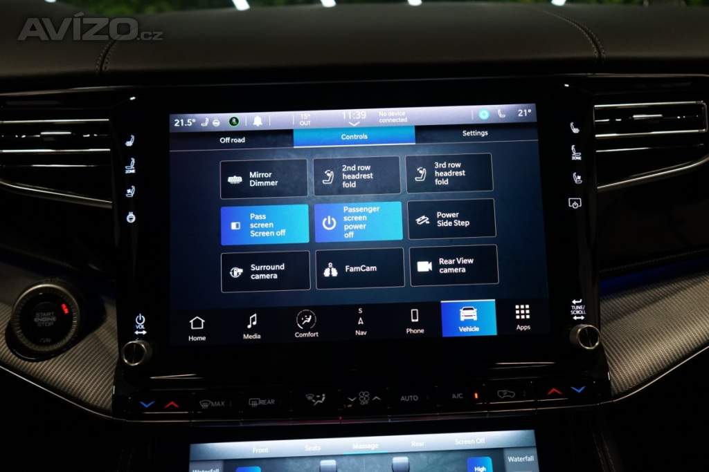 Foto inzerátu Jeep Grand Wagoneer SERIES2*360*MASÁŽ*MULTIMEDIA*7