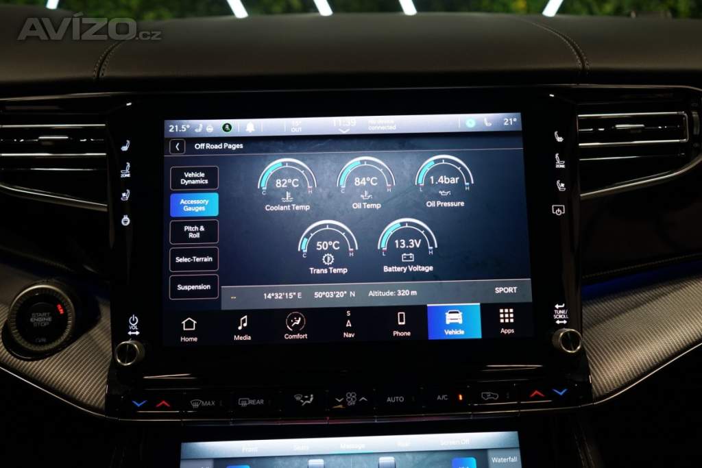 Foto inzerátu Jeep Grand Wagoneer SERIES2*360*MASÁŽ*MULTIMEDIA*7