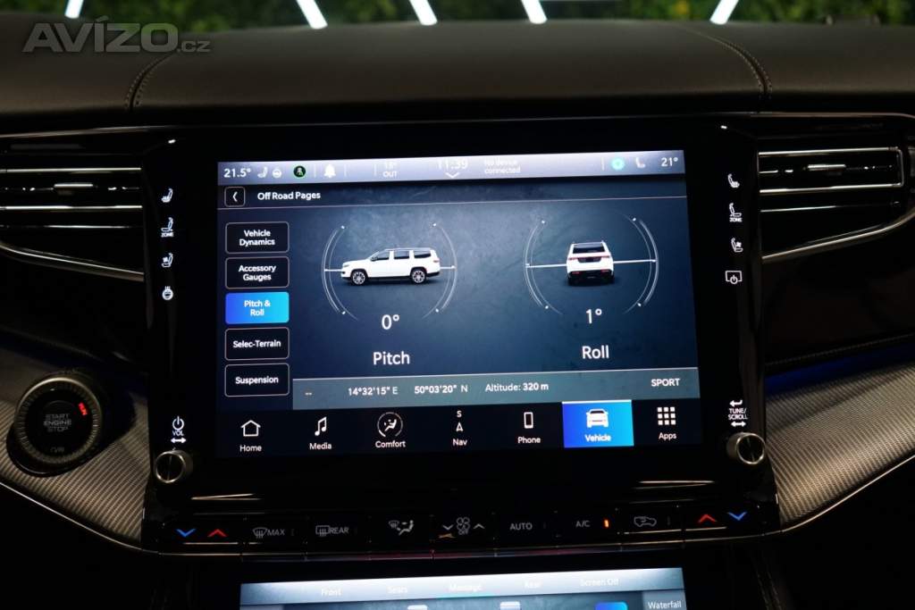 Foto inzerátu Jeep Grand Wagoneer SERIES2*360*MASÁŽ*MULTIMEDIA*7