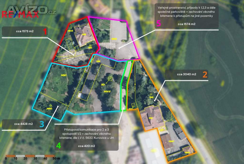 Prodej komerčního areálu 10 989 m², Kunovice