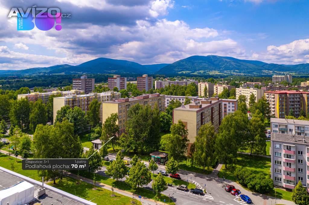 Prodej bytu 3+1, 70 m², ul. Dukelská, Třinec