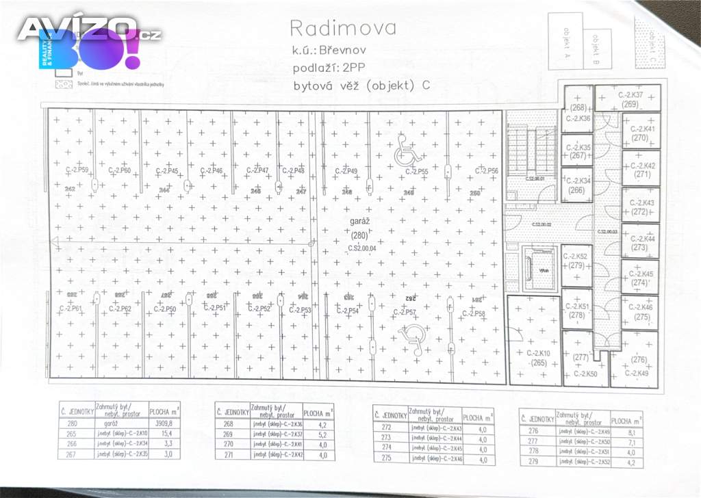 Foto inzerátu Pronájem komerčního prostoru 47 m², ul. Radimova, Praha 6 – Břevnov