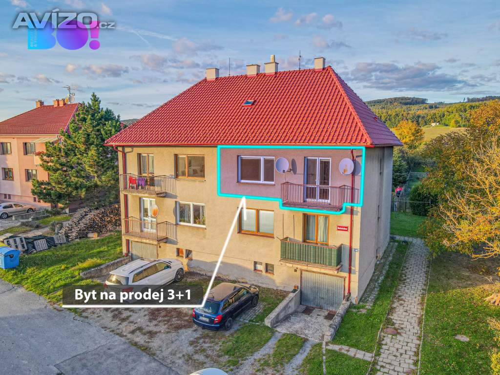 Prodej bytu 3+1, 68 m², Velký Újezd, okres Olomouc