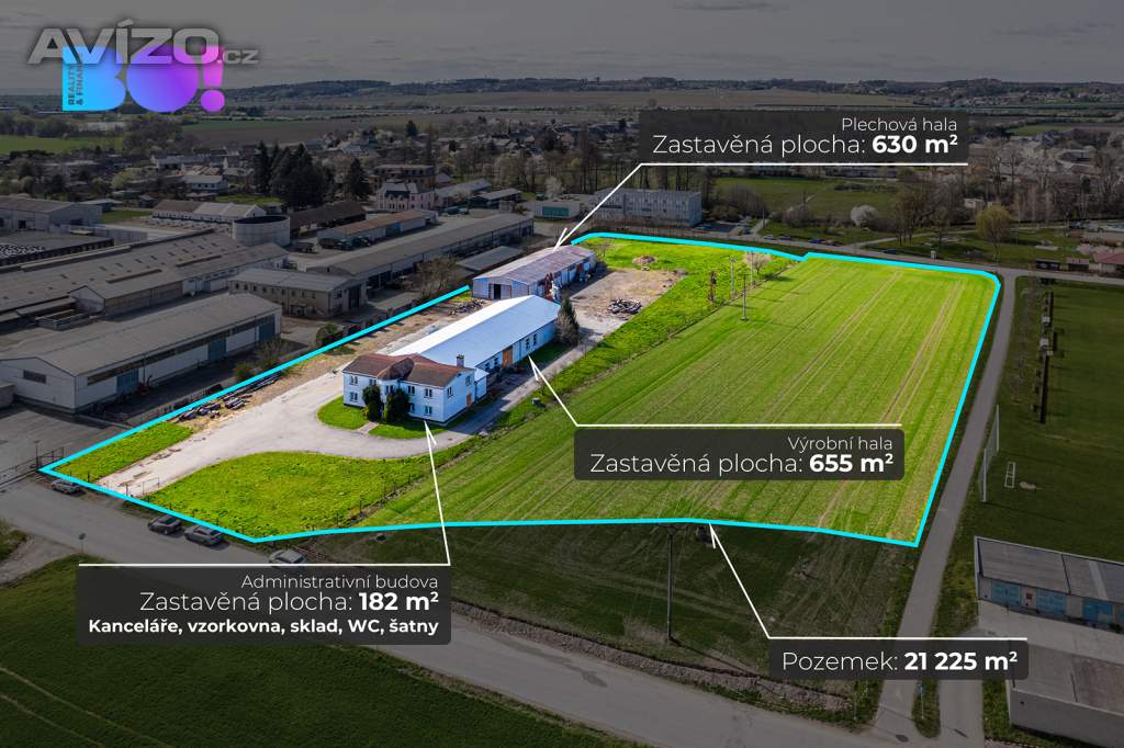 Prodej stolárny, 25 542 m², Prosenice