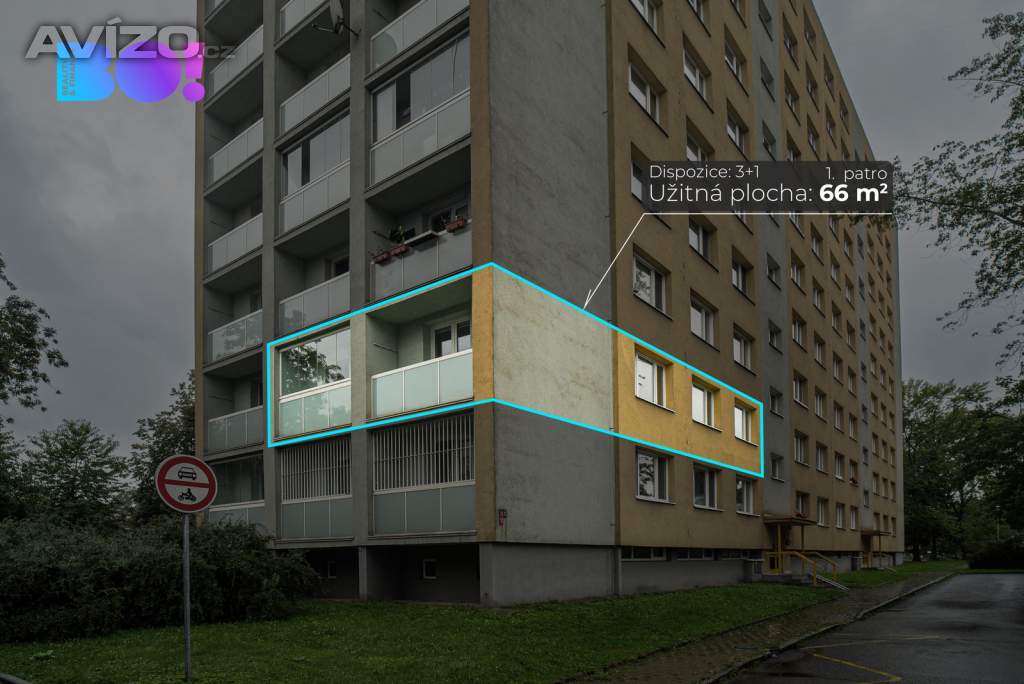 Foto inzerátu Prodej bytu 3+1 + 2x lodžie, Slezská Ostrava, ulice Bohumínská