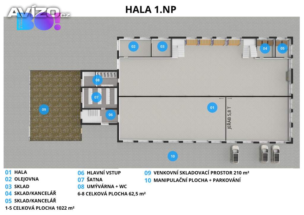 Foto inzerátu Prodej skladovacího prostoru 1147 m², pozemek 3049 m², Frýdlant nad Ostravicí