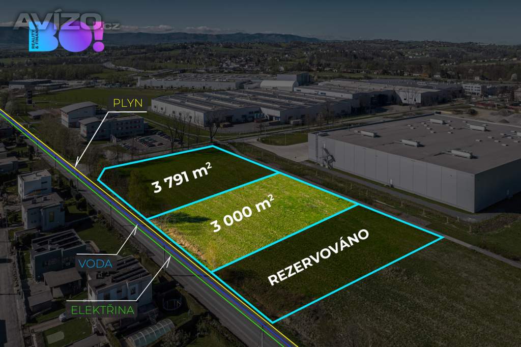 Prodej komerčního pozemku 3000 m², Český Těšín