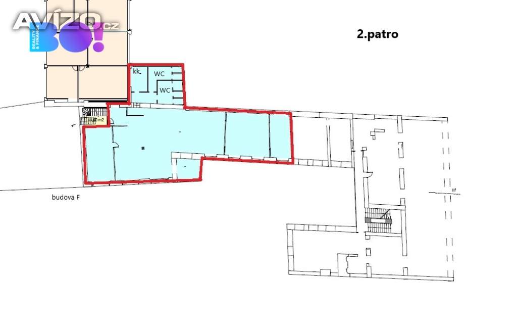 Foto inzerátu Pronájem kanceláře 260 m² – ul. Zubatého Praha 5