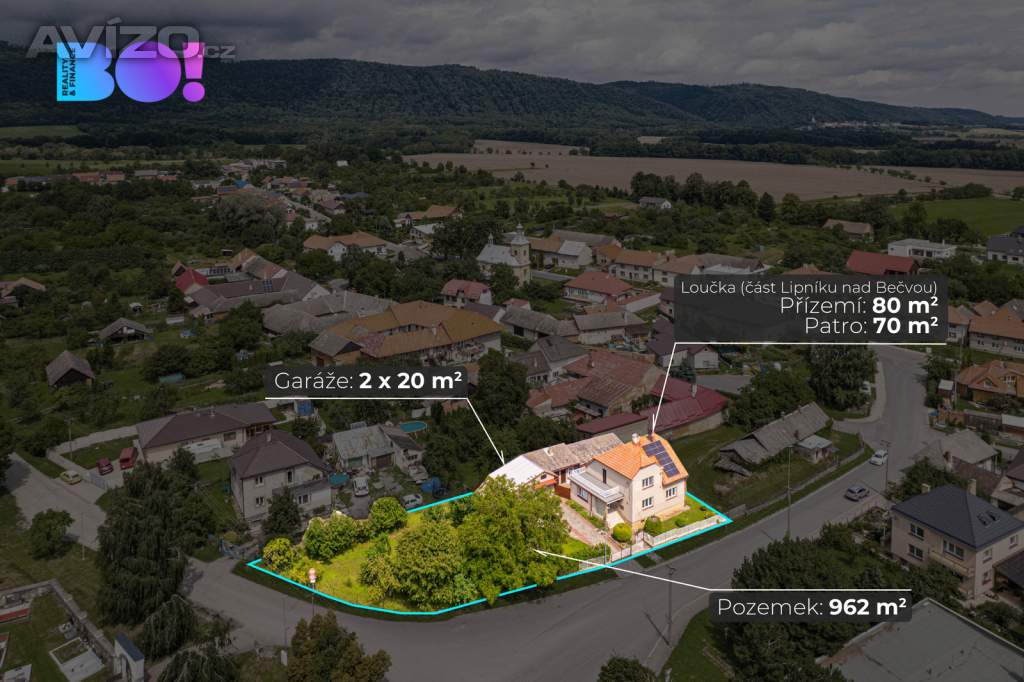 Foto inzerátu Prodej rodinného domu 150 m², pozemek 962 m²,  Lipník nad Bečvou - Loučka