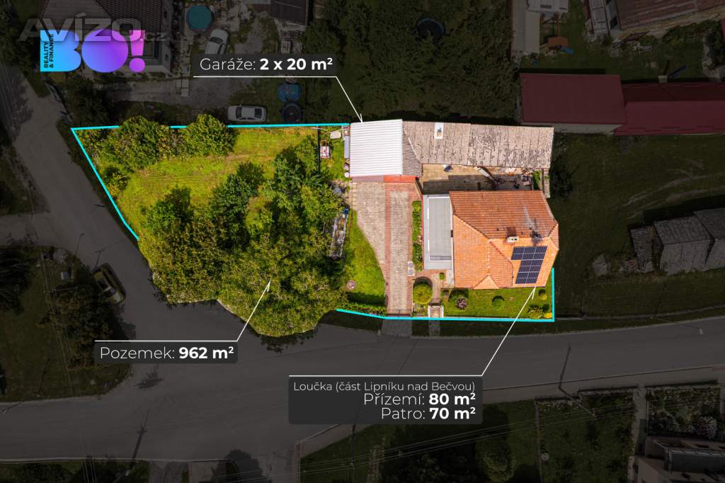 Foto inzerátu Prodej rodinného domu 150 m², pozemek 962 m²,  Lipník nad Bečvou - Loučka