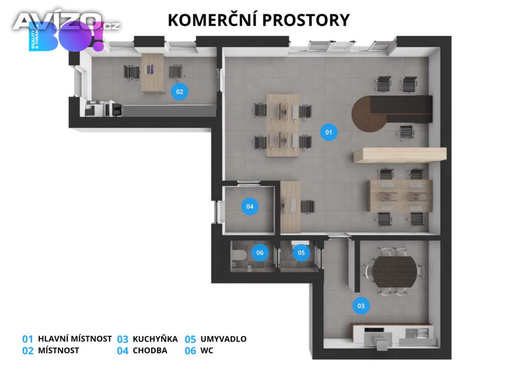 Foto inzerátu Prodej, komerční prostor 78 m², s parkovacím stáním, Třeboň