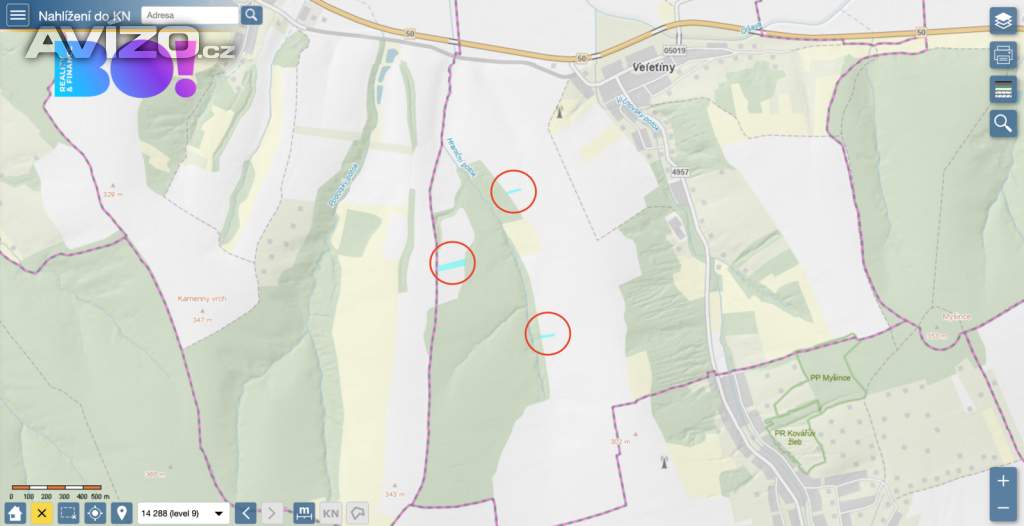 Foto inzerátu Prodej pole, 5908 m², Veletiny