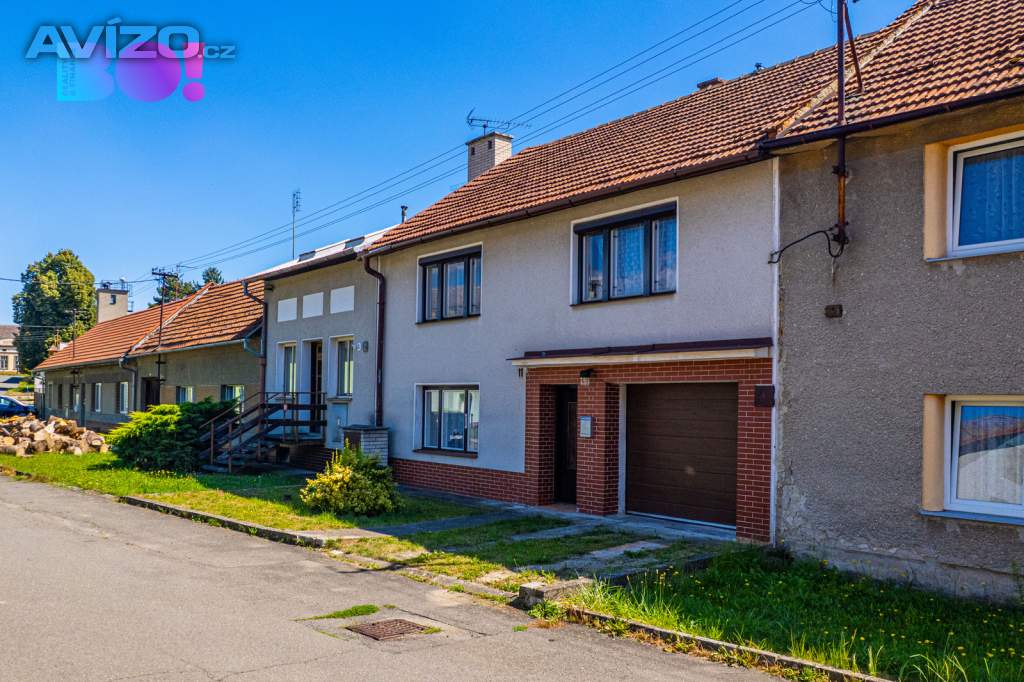 Prodej rodinného domu se zahradou, Sobíšky