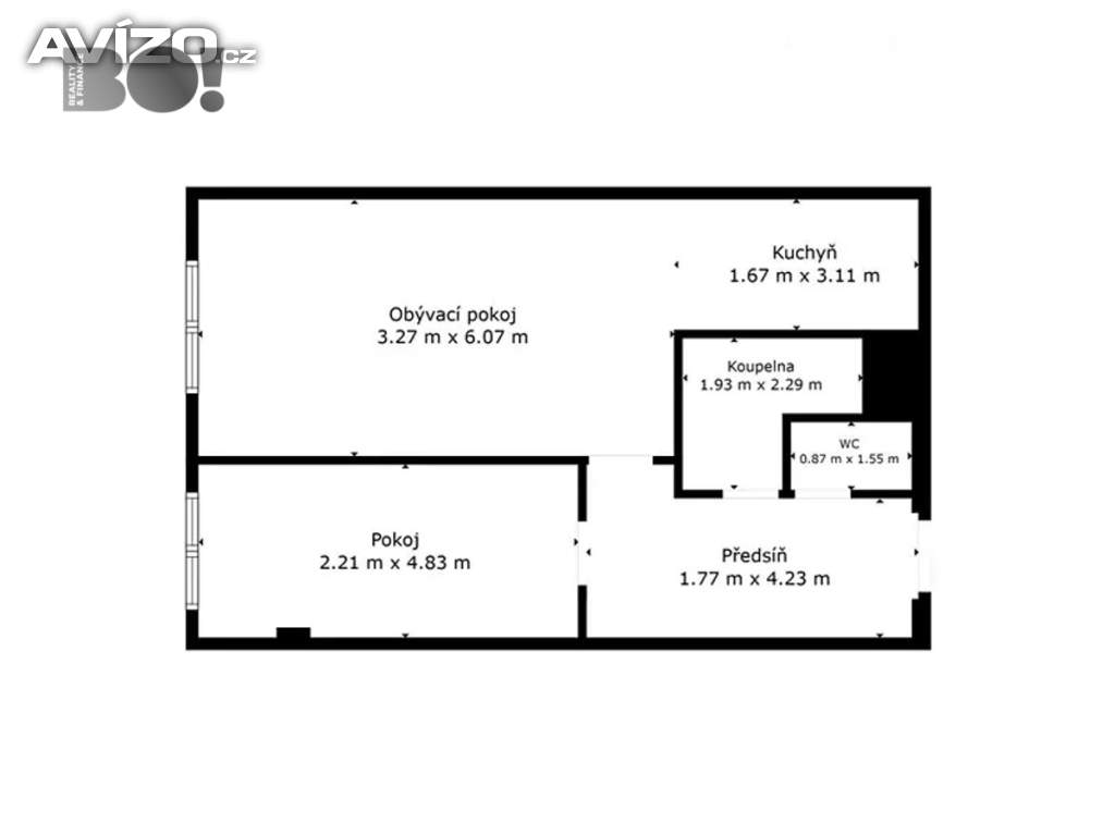 Foto inzerátu Prodej bytu 2+kk, 48,6 m², ulice Sokolovská, Čelákovice, Praha - východ