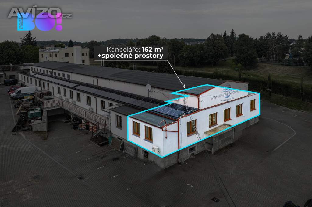 Pronájem kancelářských prostorů, 161 m², Opava, okres Opava