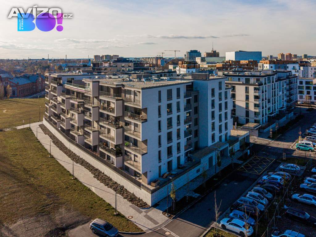Foto inzerátu Pronájem bytu 3+kk, 74m² s parkovacím místem, terasou 13m² a lodžií 10m², ul. F. X. Riepla, Ostrava